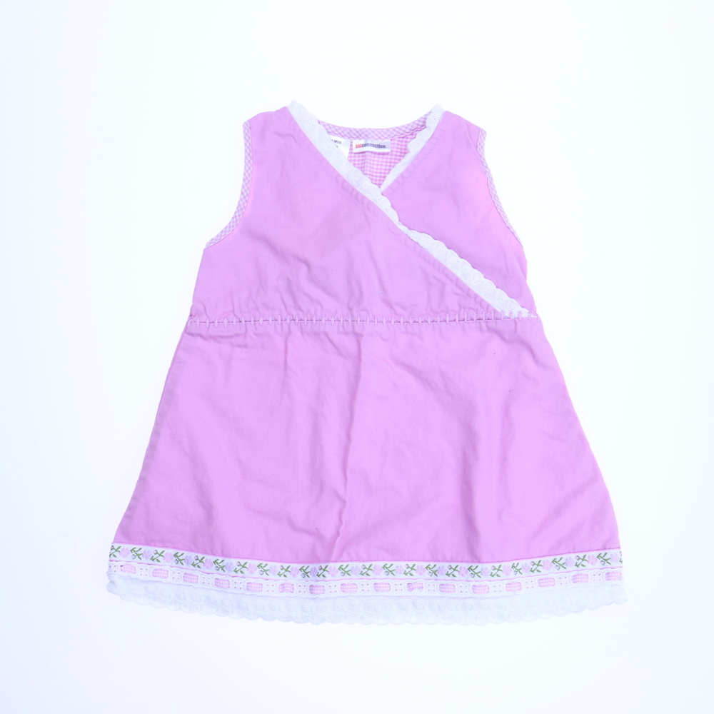 Kid Connection Girls Purple Dress size: 12 Months